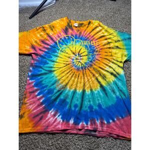 Nirvana tie dye shirt